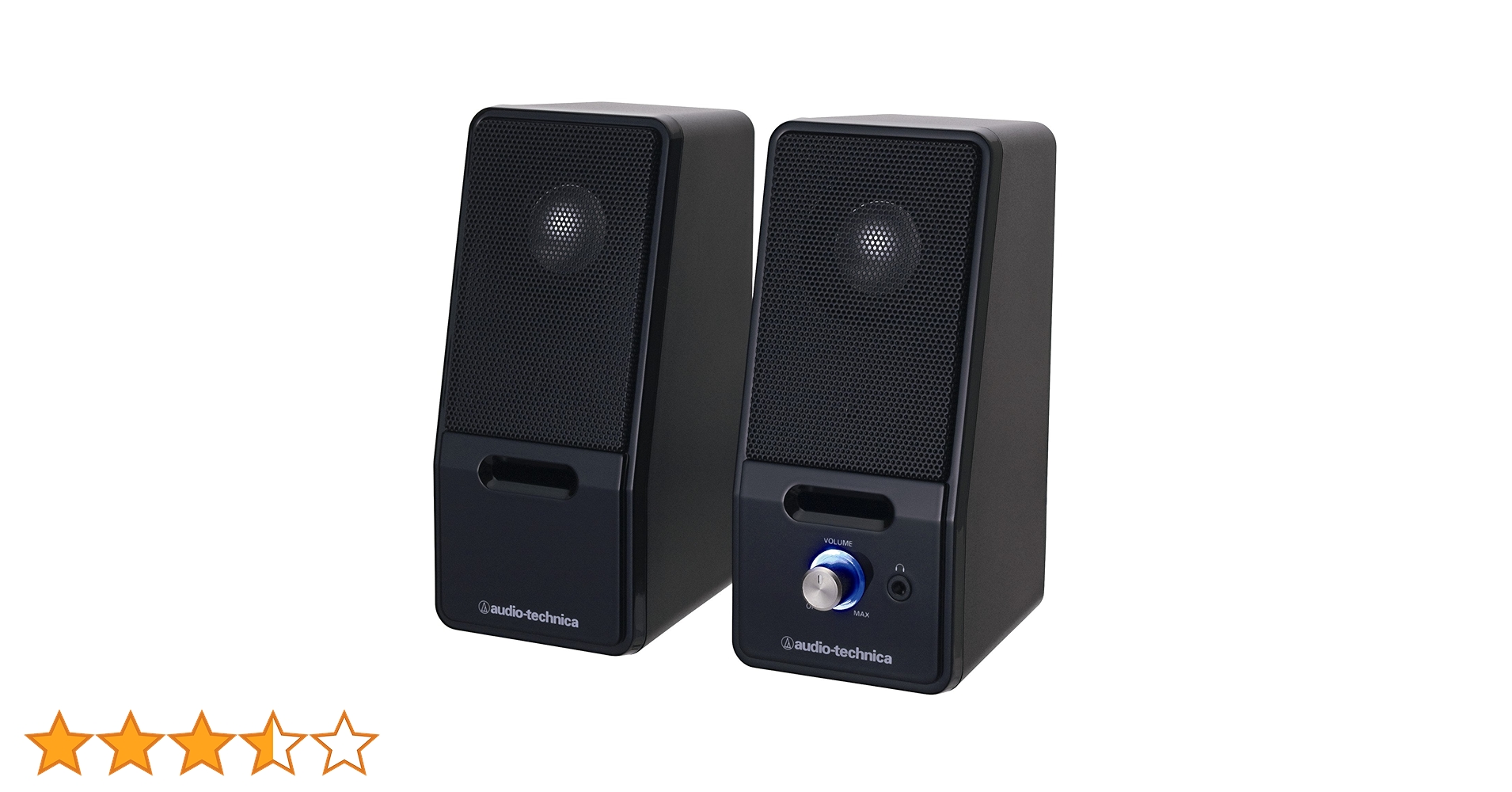 Amazon | オーディオテクニカ アクティブスピーカー AT-SP121 BK
